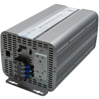 AIMS Power 2000 Watt Modified Sine Power Inverter 12Volt DC to 120 Volt AC ETL Certified to UL 458 with GFCI Outlets and AC Terminal Block