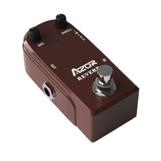 AZOR AP311 Spring Reverb Guitar Effect Pedal with True Bypass Aluminium alloy case