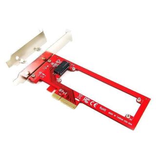 Ableconn PEXE1S159 PCIe 4.0 x4 Host Adapter for EDSFF E1.S NVMe SSD - NVMe E1.S SSD PCIe Carrier Adapter