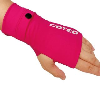 Arm Band with Glove for Running Handfree Wrist Cell Phone Holder, Wrist Pouch,Sweatband, Wristband Wallet, Mobile Holder (pink)