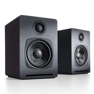 Audioengine A1-MR 60W Wired Desktop Speakers - Computer Speakers with Subwoofer Out