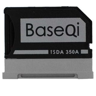 BASEQI Aluminum MicroSD Adapter for Microsoft Surface Book 13.5&amp;quot; (Model-350A) - Add up to 1TB of extra storage space