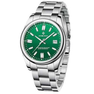 BENYAR AKNIGHT Watch for Men, Stainless Steel Quartz Movement Men&amp;#039;s Watches, Fashion Analog Chronograph Easy Read Wrist Watch, Green