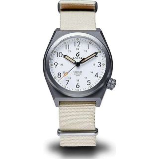 BOLDR Venture Titanium Automatic Watch - Sand Storm