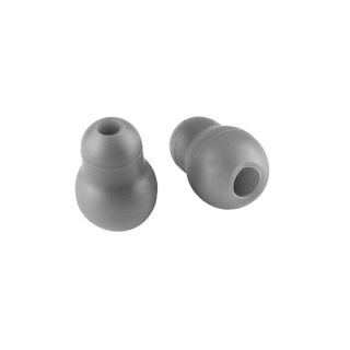 Beautyflier 1 pair Silicone Replacement Ear Tip Earbud for Littmann Stethoscope (Gray)