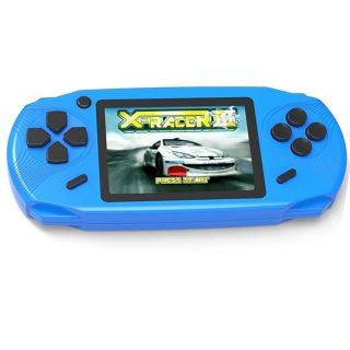 Beijue 16 Bit Handheld Games for Kids Adults 3.0&amp;#039;&amp;#039; Large Screen Preloaded 100 HD Classic Retro Video Games USB Rechargeable Seniors Electronic Game Player Birthday Xmas Present (Blue)