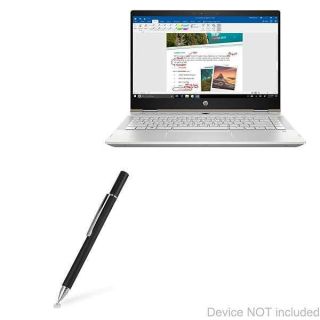 BoxWave Stylus Pen Compatible with HP Pavilion x360 Convertible 2-in-1 (14&amp;quot;) - FineTouch Capacitive Stylus, Super Precise Stylus Pen for HP Pavilion x360 Convertible 2-in-1 (14&amp;quot;) - Jet Black