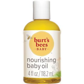 Burt&amp;#039;s Bees Baby Nourishing Baby Oil, 100% Natural Origin Baby Skin Care - 4 Ounce Bottle