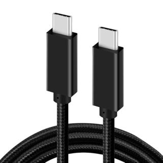 CBUS 5A 100W USBC Cable, 6.6ft USB C 3.2 Gen 2 10Gbps Power Delivery Monitor Cable USB C Charger Cable - PD Docking Stations, Hard Drives, Compatible with MacBook Pro, iPad Pro, USB C Display Cable