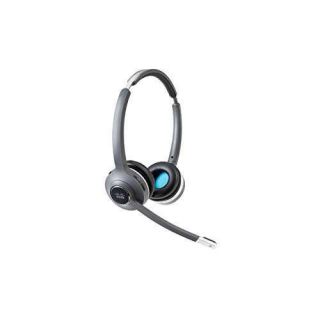 CISCO Headset 561, Wireless Dual On-Ear DECT Headset with Standard Base for US &amp; Canada, Charcoal, 1-Year Limited Liability Warranty (CP-HS-WL-562-S-US=)