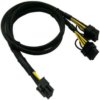 COMeap GPU Power Cable for HP DL580 DL585 DL980 G7 Server, 10 Pin to Dual PCI-E 8 Pin(6+2) Power Adapter Splitter 25-in(63.5cm)