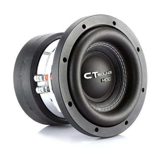 CT Sounds Meso-6.5-D2 6.5 Inch Car Subwoofer Dual 2 Ohm, 800 Watts Max