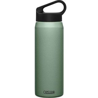 CamelBak Carry Cap Bottle - Vacuum Insulated Stainless Steel - Easy Carry, 25oz, Moss