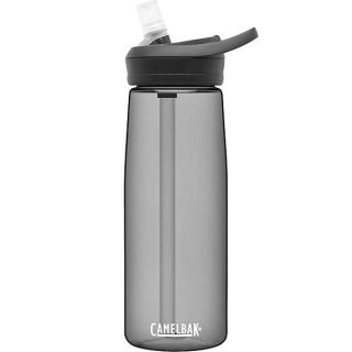 CamelBak eddy+ Water Bottle with Tritan Renew – Straw Top 25oz, Charcoal