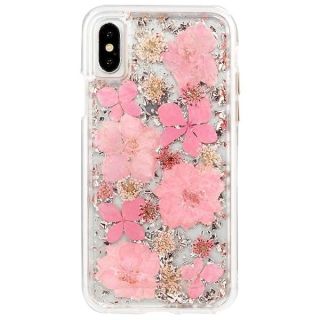 Case-Mate iPhone X Case - KARAT PETALS - Made with Real Flowers - Slim Protective Design - Apple iPhone 10 - Pink Petals