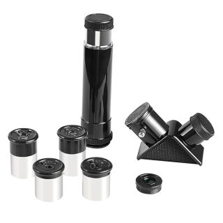 CelticBird 0.965Inch Telescope Accessory Kit for 0.965 Telescope - Comes with Four Eyepieces（ 4mm/6mm/12.5mm/ 20mm ）, one Diagonal, a 3X Barlow Lens