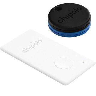 Chipolo Bundle - 2X ONE + 1x Card - Key and Wallet Finder, Bluetooth Tracker for Keys, Wallet, Free Premium Features, Works with Chipolo app (iOS &amp; Android Compatible)