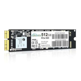 Cloudeck NVMe SSD 512GB PCIe Gen3x4 Internal Solid State Drive with 3D NAND for MacBook Air (Mid 2013-2017), MacBook Pro(Retina, Late 2013-Mid 2015), Mac Pro(2013) &amp; Mini (2014), iMac(2013-2017)