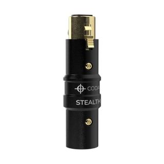 Coda MB-Stealth in-Line Microphone Preamp, Active Booster for Dynamic and Ribbon Mics - Ultra Low Noise, Enhance and Add Clarity to Your Podcast or Livestream