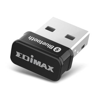 Edimax Bluetooth Adapter for PC, BT 5.0 EDR Nano USB Dongle, Fast Transfer, Bluetooth Headphones Headset Speakers Keyboard Mouse, Win 10/11 Plug-n-Play, Linux/Mint 21 Plug-n-Play, BT-8500