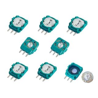 ElecGear 8X ALPS 2.1K Replacement Potentiometer + 4X Drift Fix PCB for PS5 DualSense, PS4 DualShock 4 Wireless Controller, Trim Pot Resistor Thumbstick Module Sensor for ALPS Analog Joystick