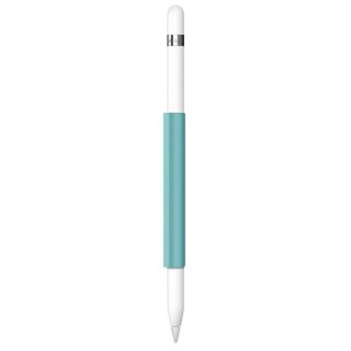 FRTMA Compatible with Apple Pencil Magnetic Sleeve, Soft Silicone Holder Grip Compatible with Apple iPad Pro Pencil, Ice Sea Blue (Apple Pencil Not Included)