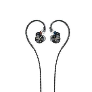 FiiO FA7S Headphone Earphones Wired 6BA High Resolution in-Ear Earbuds for Smartphone/PC/Player(Black)