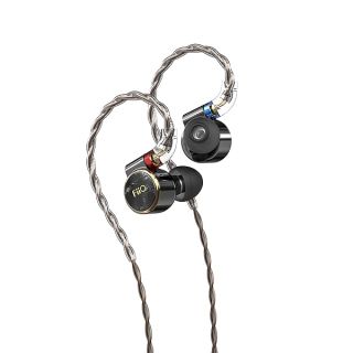 FiiO FD3 PRO Earphones in-Ear Earbuds High Resolution 1DD Deep Bass Detachable MMCX Connector with 2.5/3.5/4.4mm Plugs DLC Black