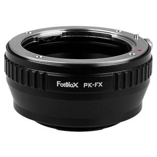 Fotodiox Lens Mount Adapter - Compatible with Pentax K Mount (PK) SLR Lens on Fuji X-Mount Cameras