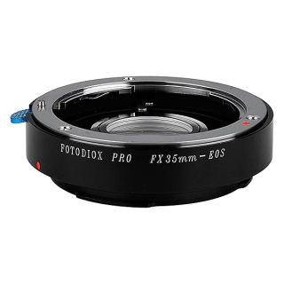 Fotodiox PRO Lens Mount Adapter - Compatible with Fuji Fujica X-Mount 35mm (FX35) SLR Lenses to Canon EOS (EF, EF-S) Mount D/SLR Cameras