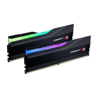 G.SKILL Trident Z5 RGB Series (Intel XMP 3.0) DDR5 RAM 64GB (2x32GB) 6400MT/s CL32-39-39-102 1.40V Desktop Computer Memory UDIMM - Matte Black (F5-6400J3239G32GX2-TZ5RK)