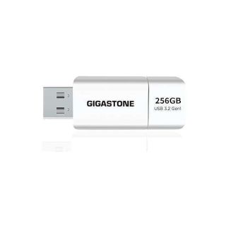 Gigastone Z60 256GB USB 3.2 Gen1 Flash Drive, R/W 120/80 MB/s Ultra High Speed Pen Drive, Capless Retractable Design Thumb Drive, USB 2.0 / USB 3.0 / USB 3.1 Interface Compatible.