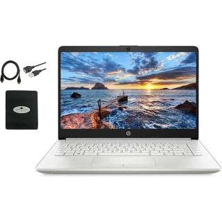 HP 2022 14&amp;quot; FHD Laptop for Business and Student, AMD Ryzen3 3250U (up to 3.5 GHz), 16GB RAM, 1TB HDD+128GB SSD, Ethernet, Webcam, WiFi, Bluetooth, HDMI, Fast Charge, Win11, w/Ghost Manta Accessories