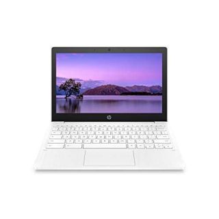 HP Chromebook 11-inch Laptop - Up to 15 Hour Battery Life - MediaTek - MT8183 - 4 GB RAM - 32 GB eMMC Storage - 11.6-inch HD Display - with Chrome OS™ - (11a-na0021nr, 2020 model, Snow White)