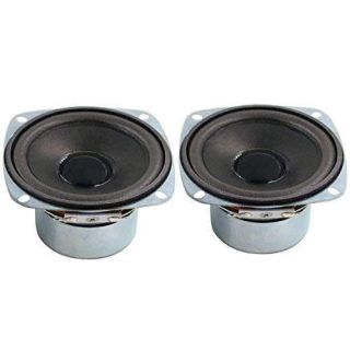 HZPOWEN 10W Mini 3&amp;quot; HiFi Full Range Speaker 8 Ohm Anti-Magnetic Audio 2.0/2.1 Home Stereo Woofer Loudspeaker 90dB High Sensitivity for DIY Boom Box Satellites Speaker