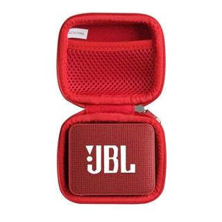 Hermitshell Travel Case for JBL GO2 - Waterproof Ultra Portable Bluetooth Speaker (Red)