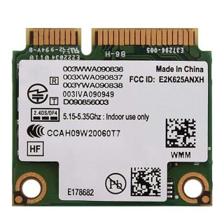 Intel Network 6250 WiMax Mini Dual Band Wireless AC + PCI-E WiFi Card Supports 2.4/ 5Ghz Half Height 802.11A/ B/ H/ G/ N Bands Network Card Support PC DELL/Asus/Toshiba/Asus.