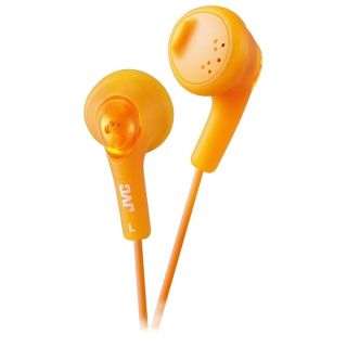 JVC HAF160D Gumy Ear Bud Headphone Orange