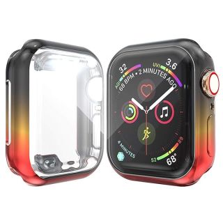 Josi Minea iWatch 5 &amp; 4  Protective Snap-On Case with Built-in HD Clear Screen Protector - Shockproof &amp; Anti-Scratch Thin Cover Shield Compatible with Apple Watch Series 5 &amp; 4