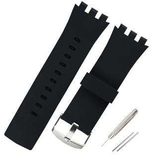 KHZBS Silicone Watch Strap Replacement for Touch Collection Watch Band (24mm