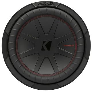 KICKER 48CWR104 CompR 10&amp;quot;(25cm) Subwoofer, DVC, 4-ohm, 400 Watts RMS, 800 Watts Peak, RoHS Compliant