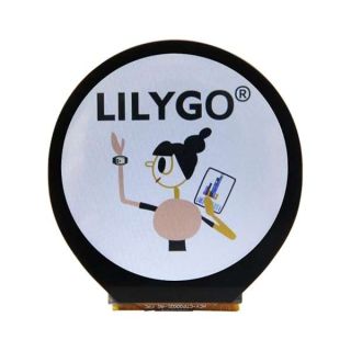 LILYGO T-RGB ESP32-S3 2.1 inch Oval Display ST7701S LCD Touch Screen ESP32-S3R8 TTGO Development Board