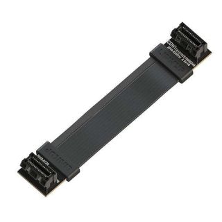 LINKUP - Flexible SLI Bridge GPU Cable Extreme High-Speed Technology Premium Shielding 85 ohm Design for NVIDIA GPUs Graphic Cards┃NOT Compatible with AMD or RTX 2000/3000 GPU -