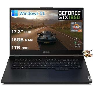 Lenovo Legion 5 Gaming Laptop, 15.6&amp;quot; WQHD 165Hz Display, AMD R7-7735HS(Up to 4.75GHz), NVIDIA GeForce RTX 4060, 64GB DDR5 RAM, 2TB SSD, Wi-Fi 6, Backlit Keyboard, Windows 11 Home, with Stand