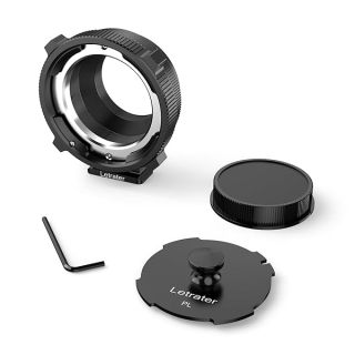 Letrater PL to L Mount Adapters Compatible with PL Lens and Panasonic S1 S1R S1H S5/Leica SL SL2 CL TL/Sigma FP DLSR L Mount Cameras，Matte Black