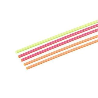 MECCANIXITY Fiber Optic Rods PMMA 1mmx20cm for Sight Filament Red, Green, Orange 1 Set Pack of 5