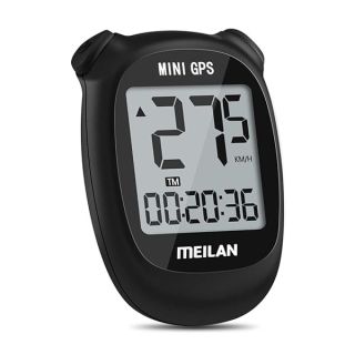 MEILAN M3 GPS Bike Computer, Waterproof LCD Cycling Computer with Speed, Altitude, Distance, Riding Time &amp; ODO, USB Rechargeable, for Men Women Teens