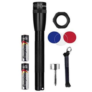 Maglite SP2P01C: Mini Led 2 Cell Aa Pro Flashlights Black