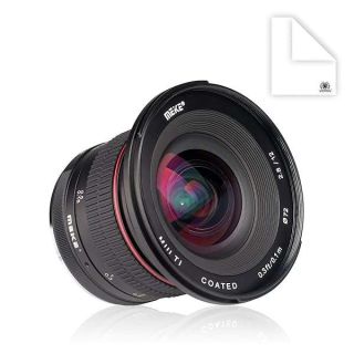 Meike 12mm F2.8 Ultra Wide Angle Manual Focus Lens for Sony E Mount APS-C Mirrorless Cameras NEX 3 5T NEX 6 7 A6400 A6600 A6000 A6100 A6300 A6500,etc