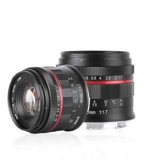 Meike 50mm F1.7 Full Frame Large Aperture Manual Focus Lens for Panasonic Lumix Sigma Leica L-Mount Mirrorless Camera Such as S1, S1R,S1H, S5, FP…